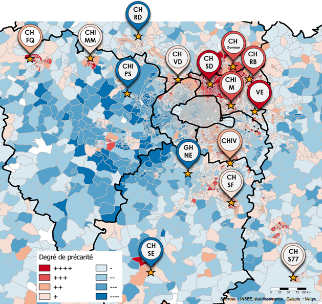 Data-story #3 : Mesurer la précarité des territoires pour mieux compenser les établissements de santé