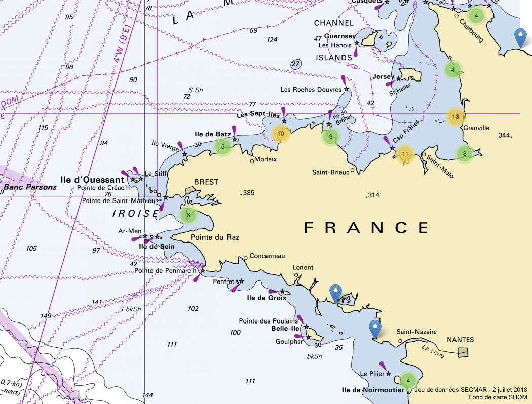 Les Centres régionaux opérationnels de surveillance et de sauvetage (CROSS) ouvrent leur données sur la sécurité maritime
