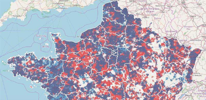 Couverture 2G, 3G et 4G : croisez les cartes des opérateurs mobiles